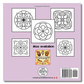 Flowing Mandalas Cute Coloring Book for Adults and Teens By Oh Color Me Simple Oh Color Me